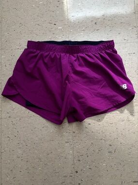 New Balance Women's Magenta Running Shorts